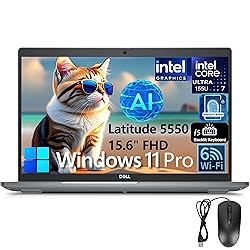 Dell Latitude 5550 15 Business AI Laptop, 15.6" FHD