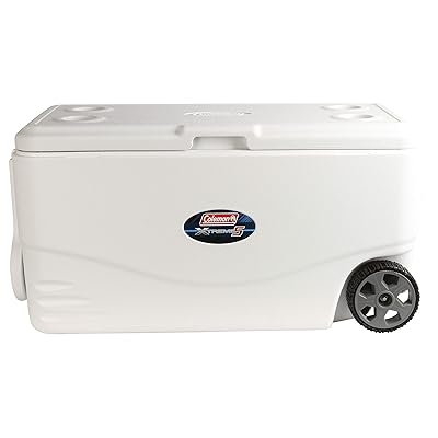 Coleman Xtreme Cooler with Wheels 100-Quart, Jordan Ubuy