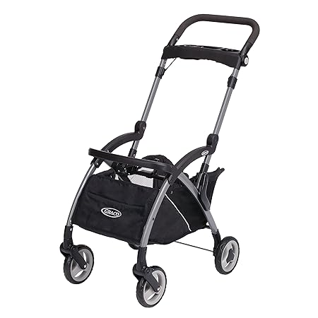 Graco Snugrider Elite Tragetasche für Kinderwagen und Autositz, 4,8 kg, Schwarz
