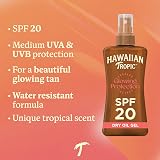 Hawaiian Tropic Dry Oil Gel Sunscreen SPF 20 UVA UVB Water Resistant Coconut view 2