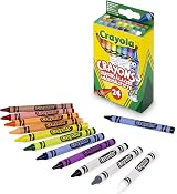 CRAYOLA Crayons Bright Strong Colours 24 Count Pack of 1 Multi view 4