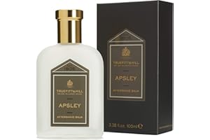 Truefitt & Hill Luxury Aftershave Balm - Apsley - Premium Soothing Moisturizer with Aloe Vera Extract - Ideal for Sensitive Skin, Razor Burn Relief, and a Silky Smooth Finish - 3.38 oz.