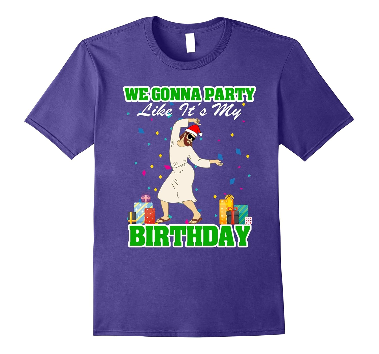 Funny Christmas Shirt - JESUS Birthday Party t-shirt-ANZ