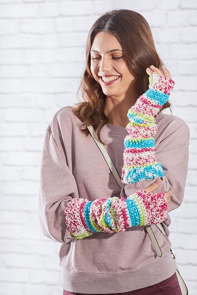 RED HEART SUPER SAVER JUMBO YARN, MIRAGE