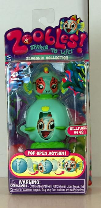 Zoobles - 29591 - Spring to Life! - Seagonia Collection - #042 Gillmore mit Happitat