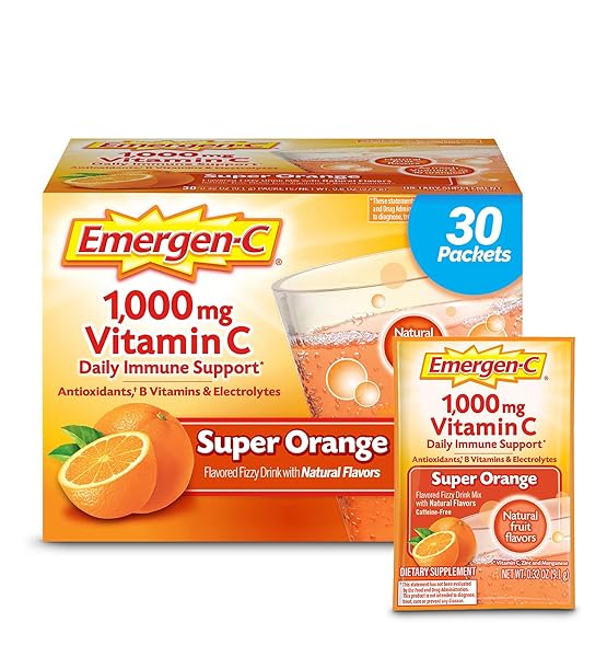 EMERGEN-C 1000MG VITAMIN C POWDER FOR DAILY IMMUNE...