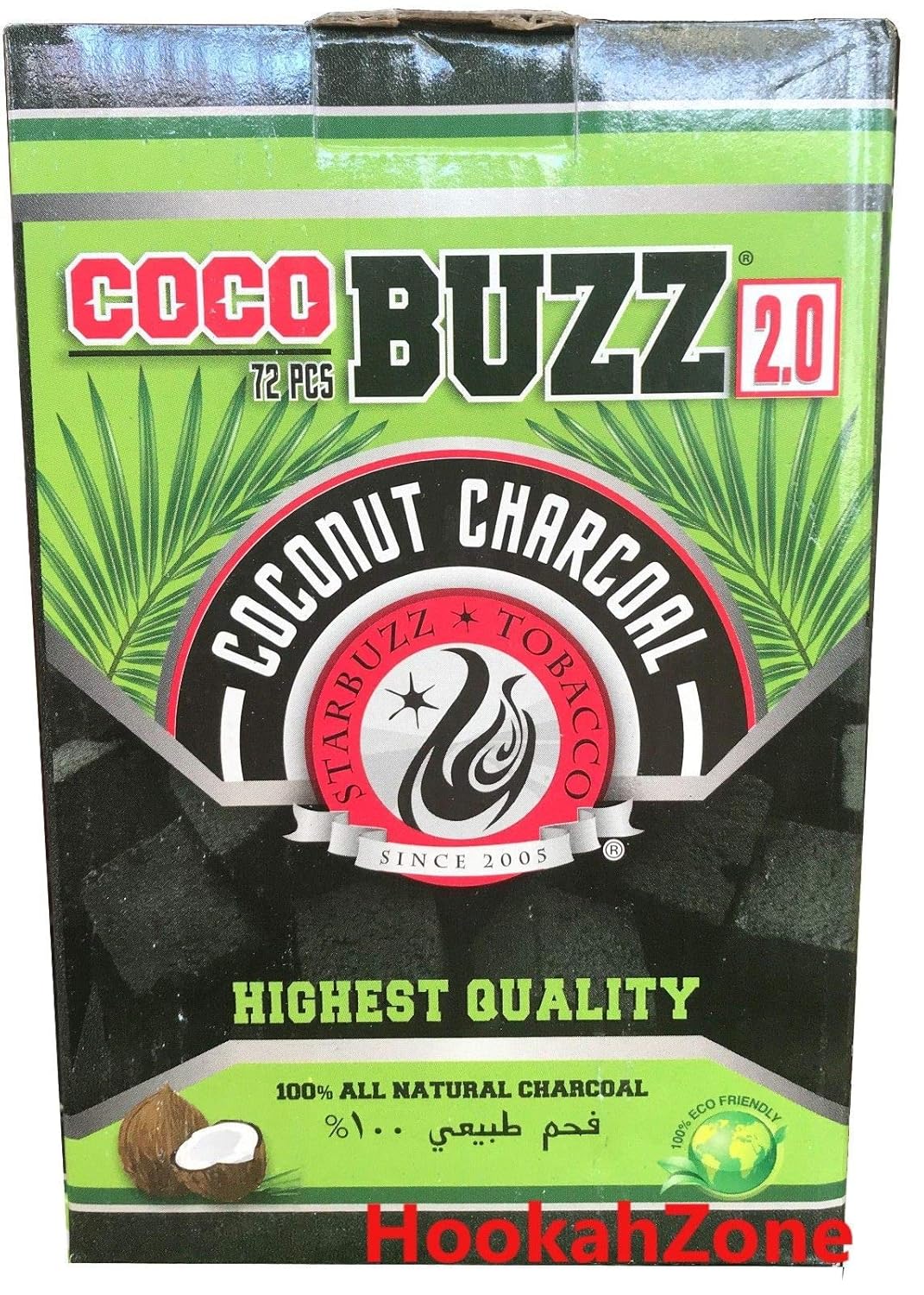 CocoBuzz Coconut Charcoal Coals 2.0 Large Amazon.co.uk Health