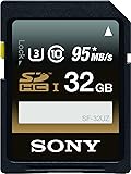 Sony 32GB High Performance Class 10 UHS-1/U3 SDHC up to 95MB/s Memory Card (SF16UZ/TQN)