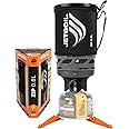 Jetboil Zip 0.8L Portable Fast Boil Stove with Easy-Turn Knob Igniter for Backpacking and Camping, New for 2025, Propane/Isob