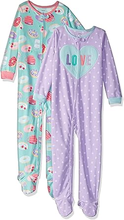 fleece footed pajamas 24 months