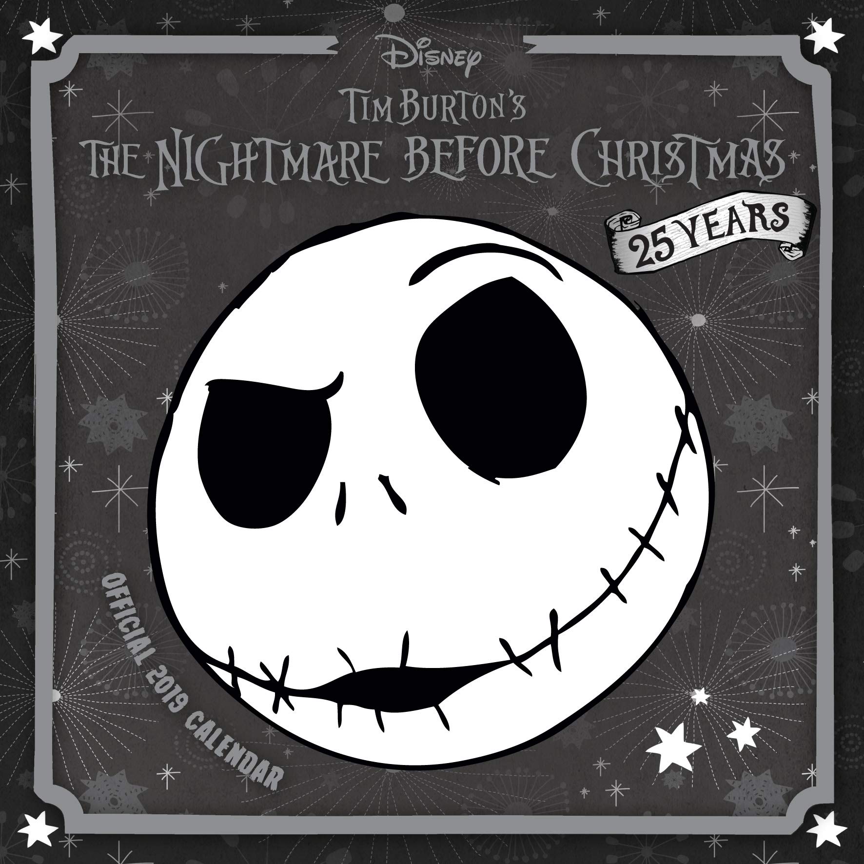 Nightmare Before Christmas Official 2019 Calendar Square Wall Calendar Format Amazon Co Uk Nightmare Before Christmas Books