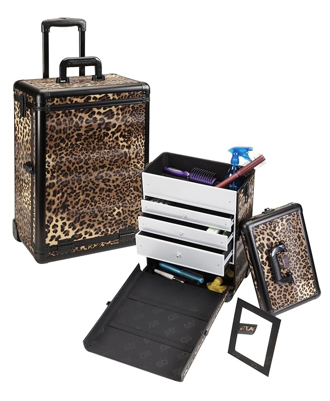 Professional Rolling Makeup Case Amazon.co.uk Luggage