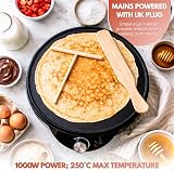 Marco Paul Large 12 Inch Electric Crepe Pancake Maker 1000W Nonstick view 8