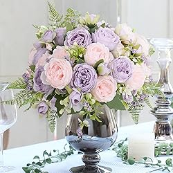 MARTINE MALL 2 Packs Peonies Artificial