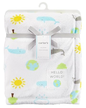 carters plush blanket