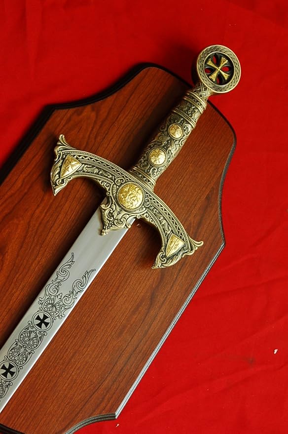 47" New Medieval Two Hand Knights Templar Crusader Sword w