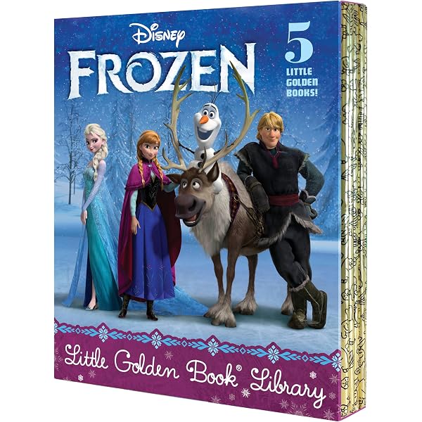 Frozen Little Golden Book Library (Disney Frozen): Frozen; A New