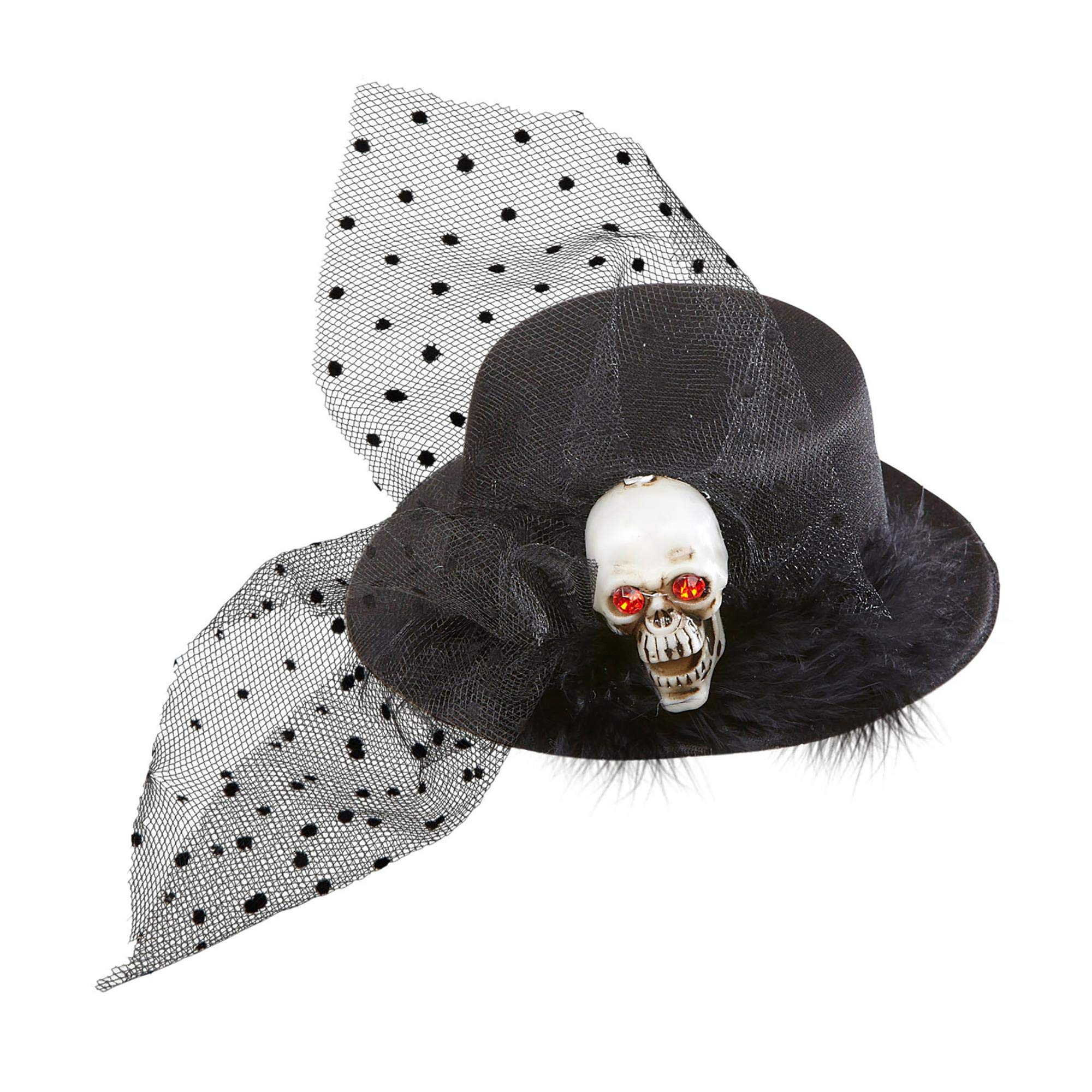 Skull Mini Top s Top Hats Caps & Headwear for Fancy Dress Costumes Accessory
