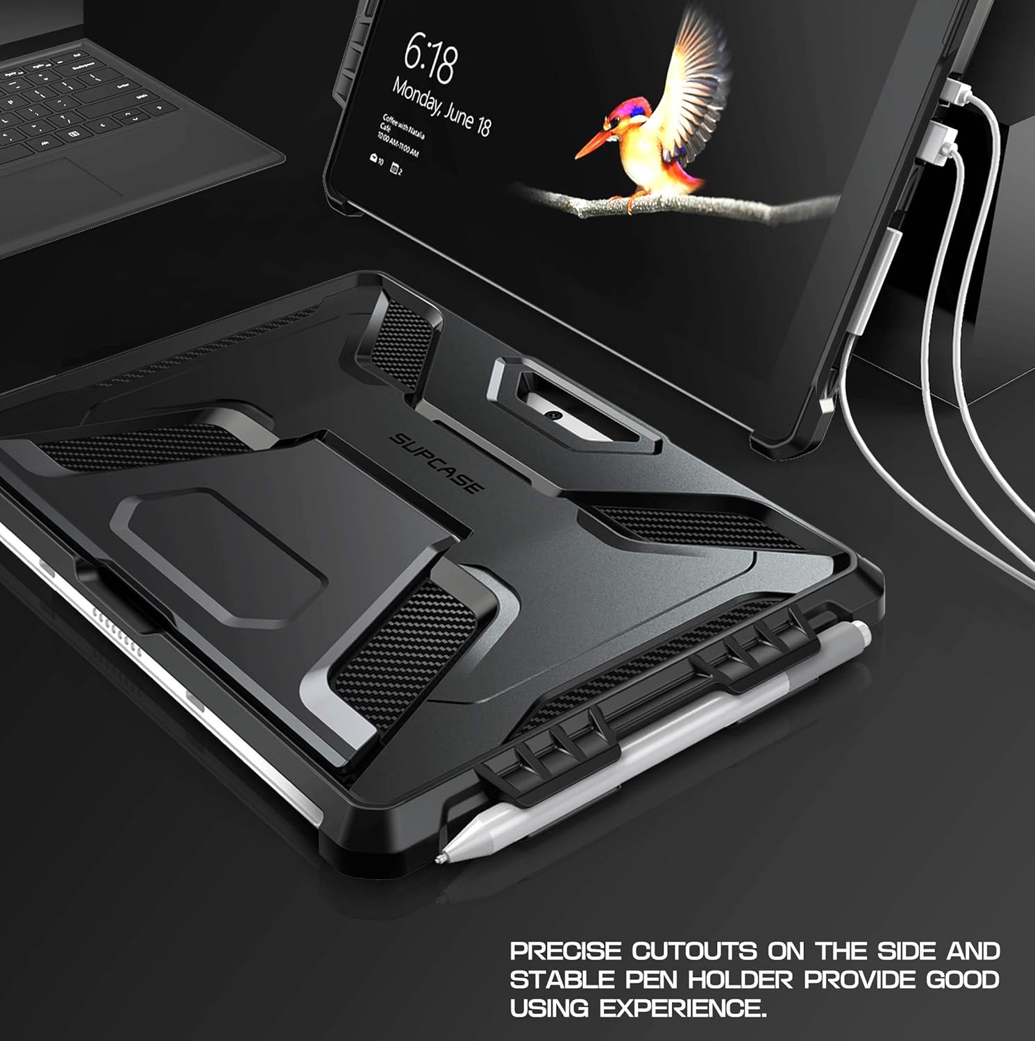 SUPCASE For Microsoft Surface Go 10" FullBody Kickstand Rugged