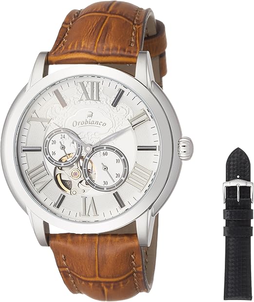 Amazon オロビアンコ 腕時計 Time Ora ロマンティコ Z R C ベルトコラボパッケージ Or 0035 1zrc 正規輸入品 メンズ腕時計 腕時計 通販