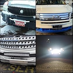 Jtron Universal License Plate Bumper Frame for Off