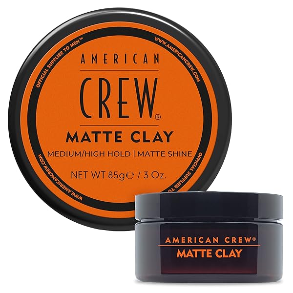 AMERICAN CREW MEN’S HAIR MATTE CLAY, LIKE HAIR...