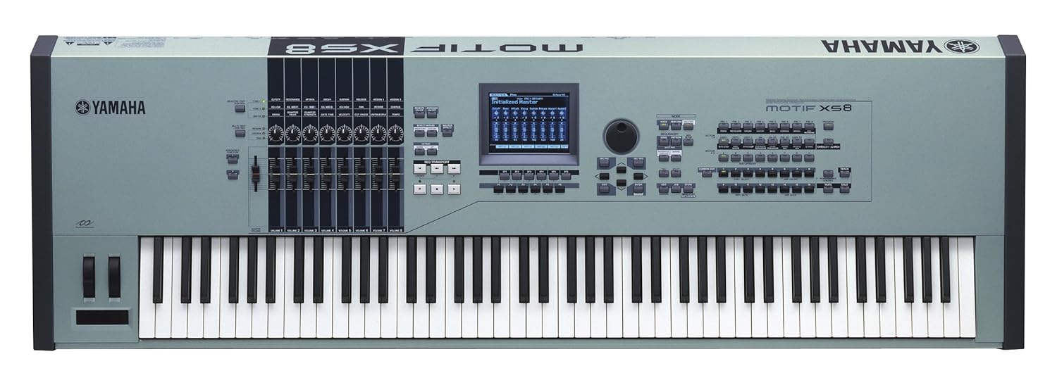 Amazon Com Yamaha Motif Xs8 88 Key Music Synth Workstation Musical
