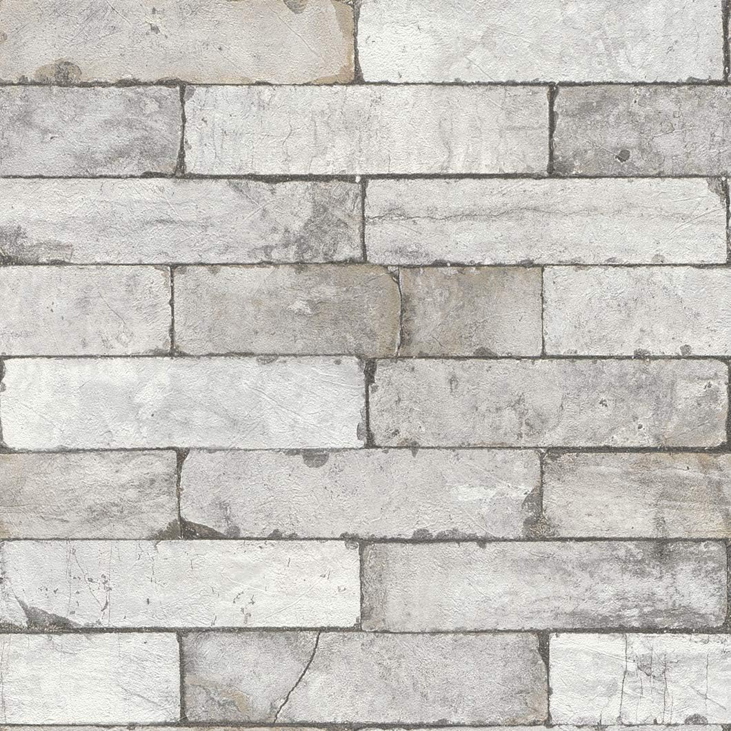 Rasch paperhangings 446302 "Collection Factory III" Non-Woven Wallpaper, Multi-Colour, 10.05 x 0.53 m