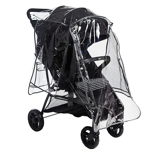 Graco Universal Baby Stroller Plastic Rain Cover Weather Shield
