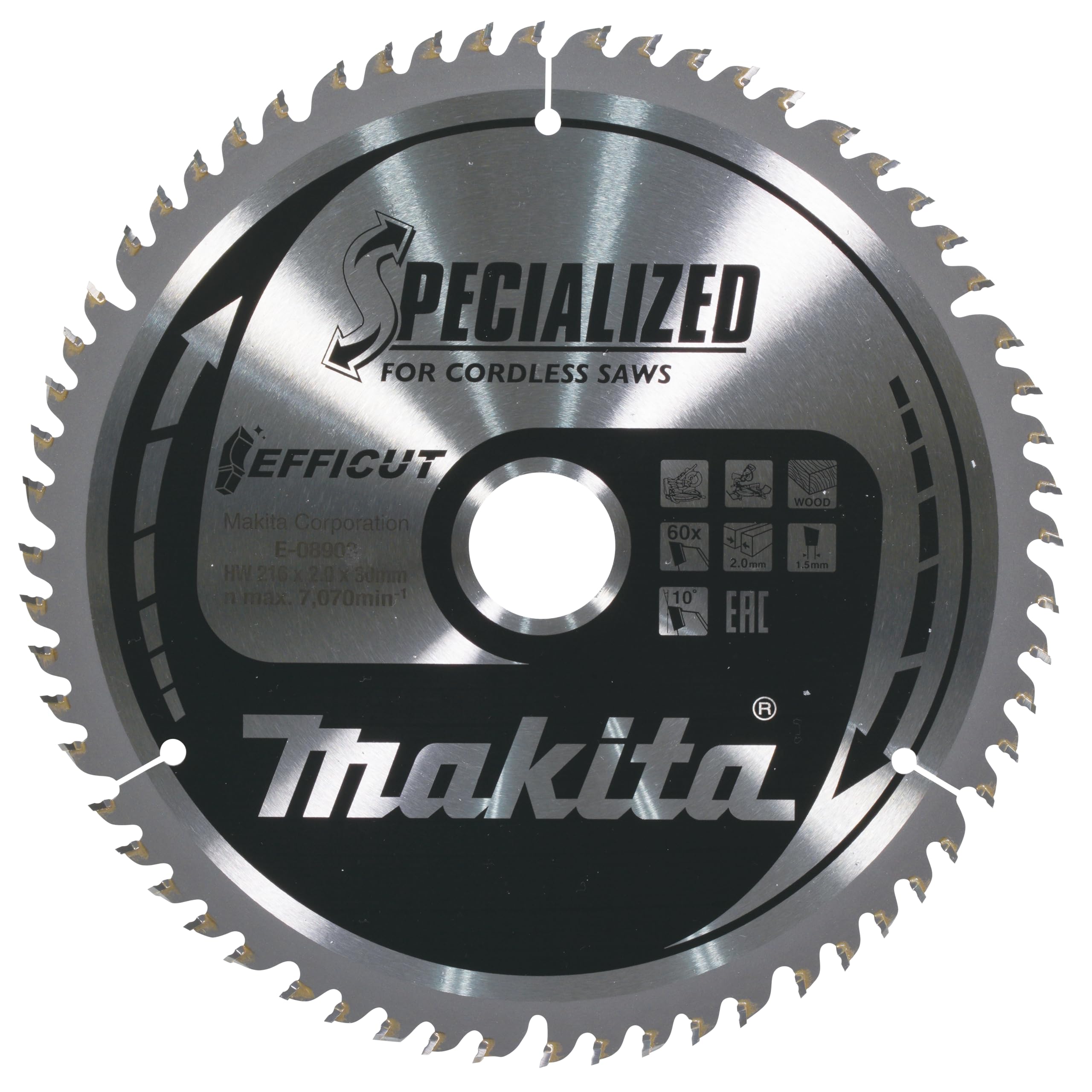 Makita E-08903 TCT Efficut Saw Blade 216x30x60T