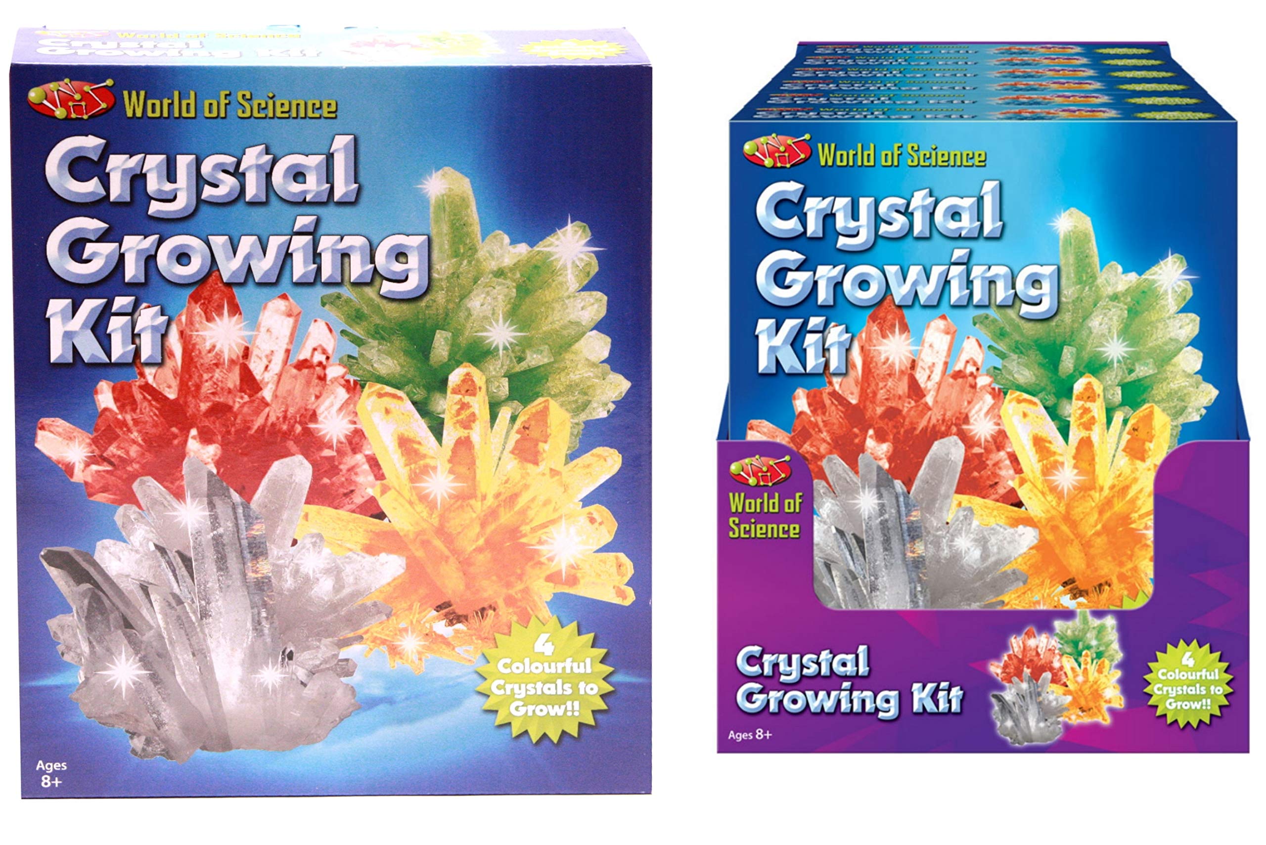 Crystal Growing Kit | Grow 4 Different Coloured Crystals, TY8894