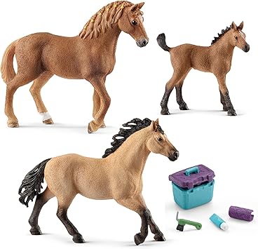 schleich quarter horse family