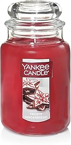 Yankee Candle Large Jar Scented Candle, Frosty Gingerbread