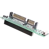 NOYITO 2.5 Inches 44Pin IDE to SATA Adapter Converter Laptop 44 Pin Male IDE SATA HDD Hard Disk Drive SSD to a Serial ATA Port