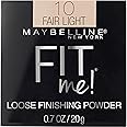 Maybelline New York Fit Me Loose Finishing Powder, Fair Light, 0.7 oz.