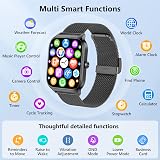 Popglory Smart Watch 1.85 inch Heart Rate Blood Pressure 110+ Sports view 7