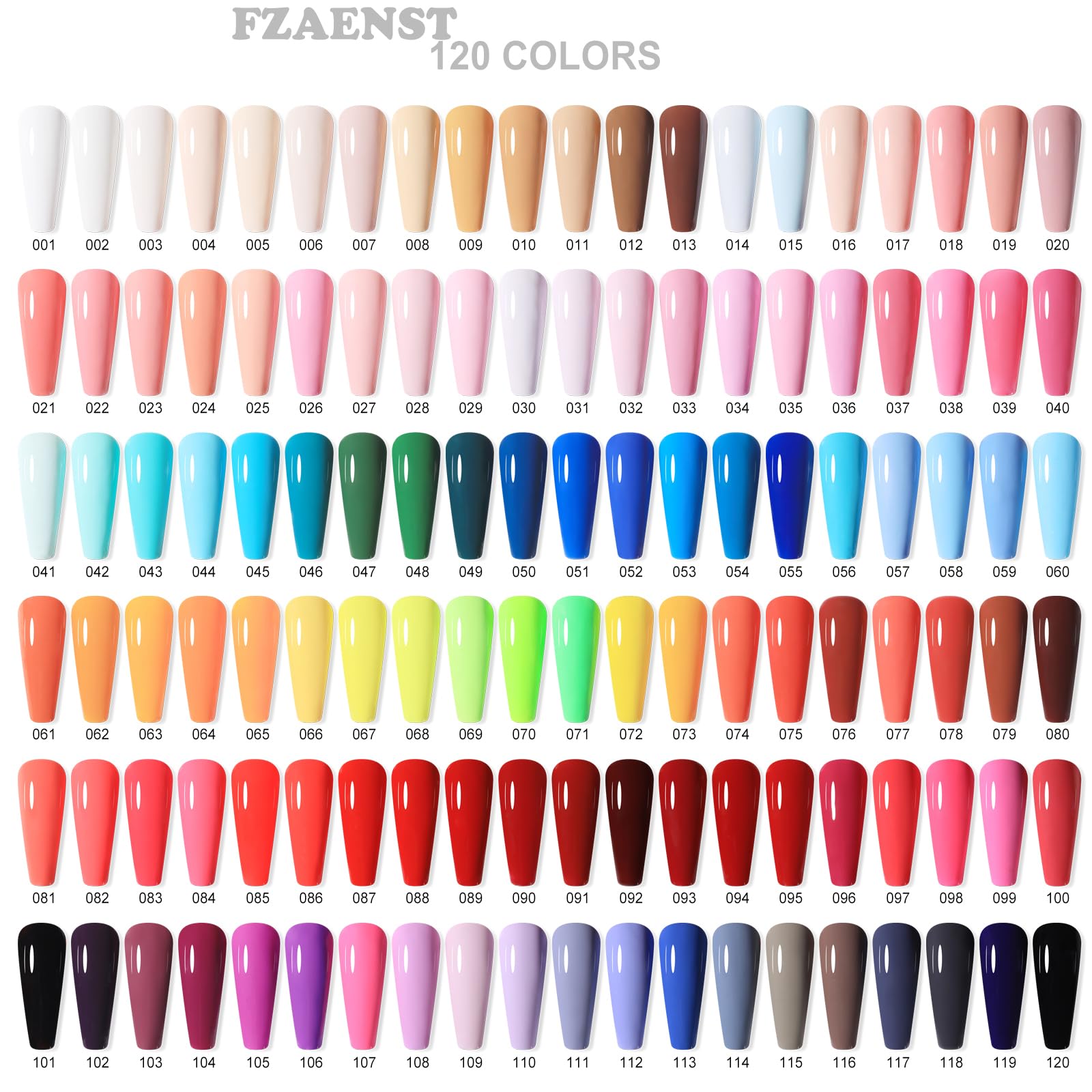 FZANEST Pastel Gel Nail Polish,15ml Blue Sky Gel Polish Soak Off Spring Summer Soft Candy Color Nail Art DIY D060