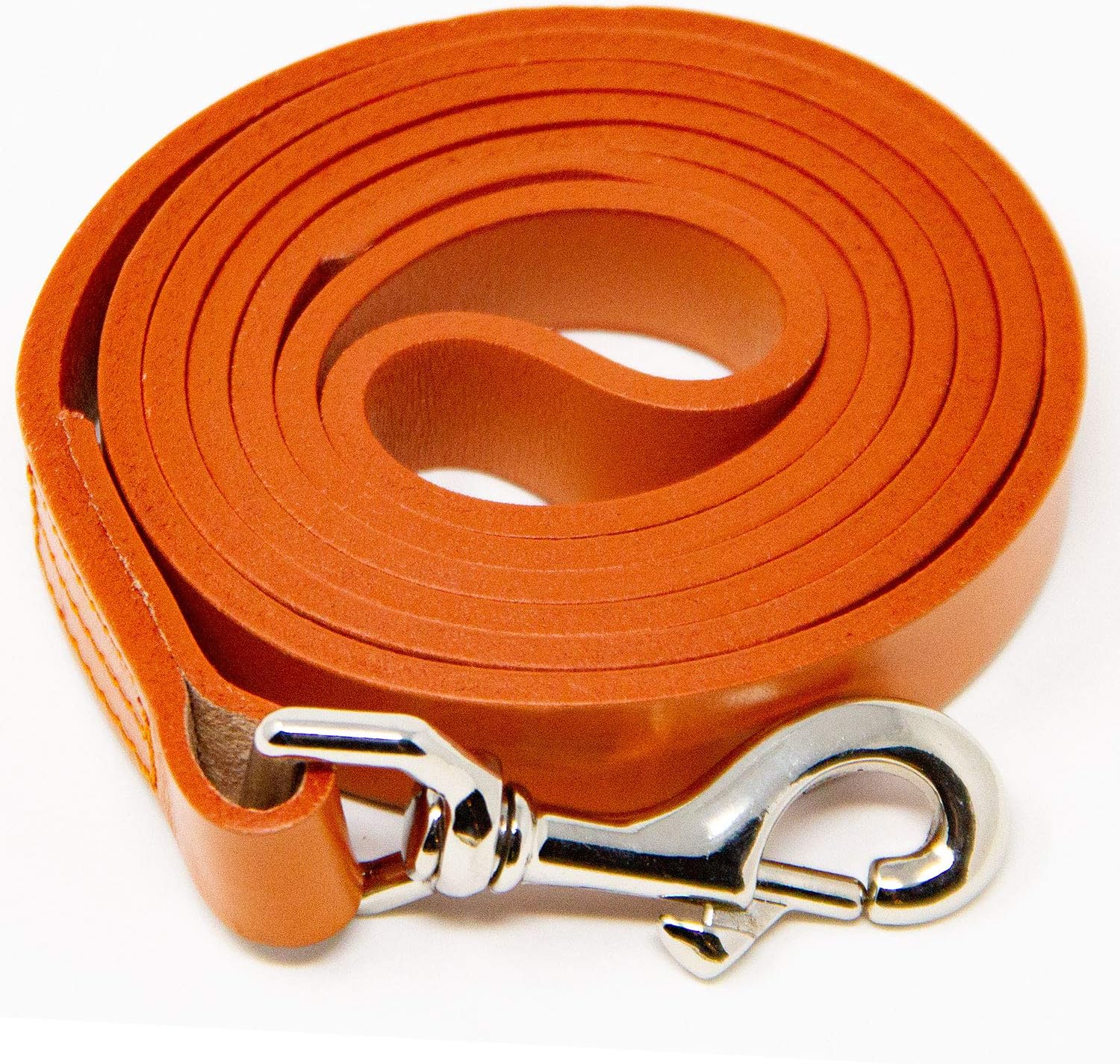 logical leather dog leash