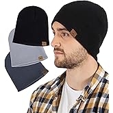 Tough Headwear Daily Knit Beanie Hat - Warmth Beanie for Women - Stretch Fit Mens Winter Hat - Durable Acrylic Winter Caps