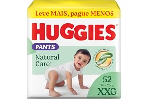 Huggies Fralda Pants Premium Natural Care XXG - 52 Un