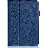 Fintie Folio Case for Kindle Fire HD 7 3rd Generation 2013, Navy | Slim Fit PU Leather Stand Cover with Pen Holder, Auto Sleep/Wake