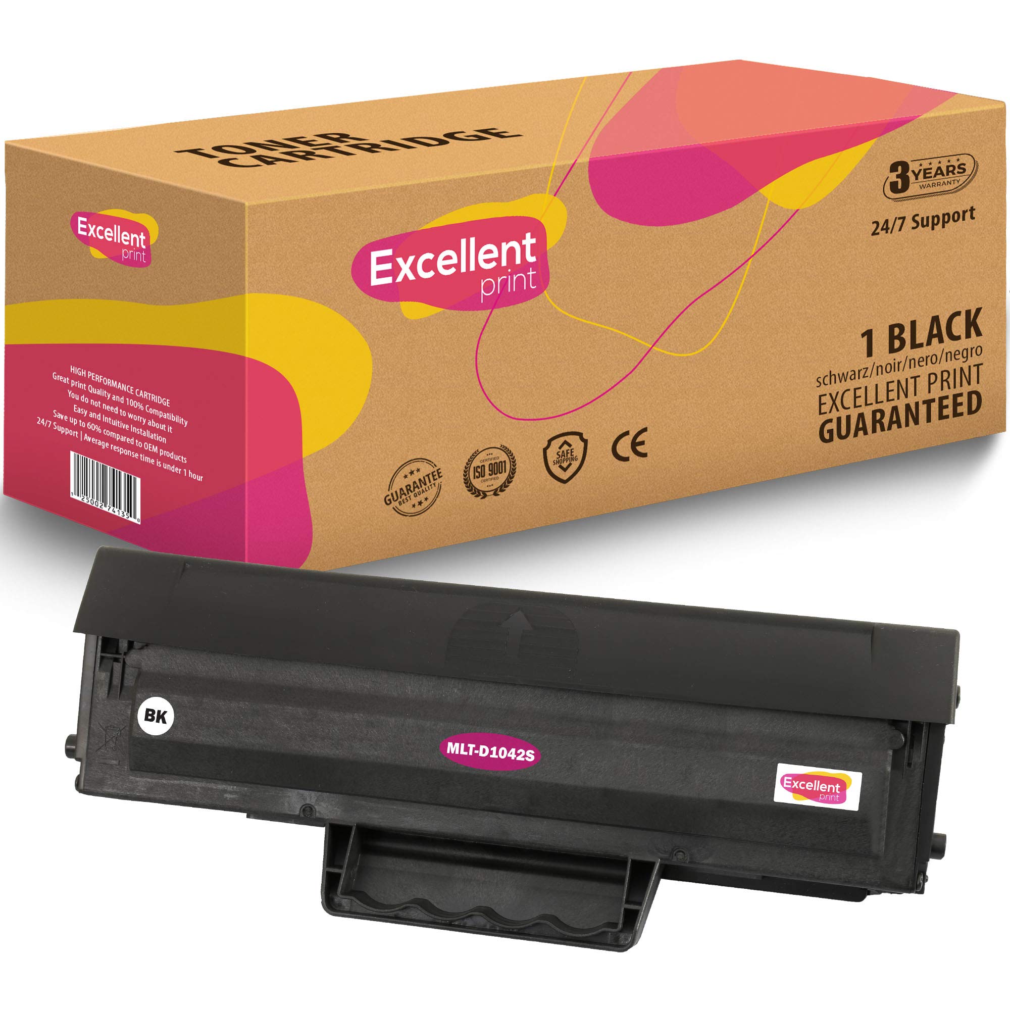 Excellent Print MLT-D1042S Compatible Toner cartridge for Samsung ML-1675 SCX-3205W ML-1660 SCX-3200