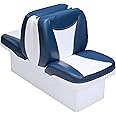Premium Back to Back Boat Seats (White and Blue)