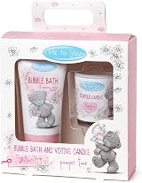 Me to You Strawberry Cream Bubble Bath & Candle Mother's Day Gift Set Tatty view 1