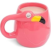 Thumbs Up UK Flamingo Fun Novelty Mug -Perfect for Home and Office- 12 Fl. oz