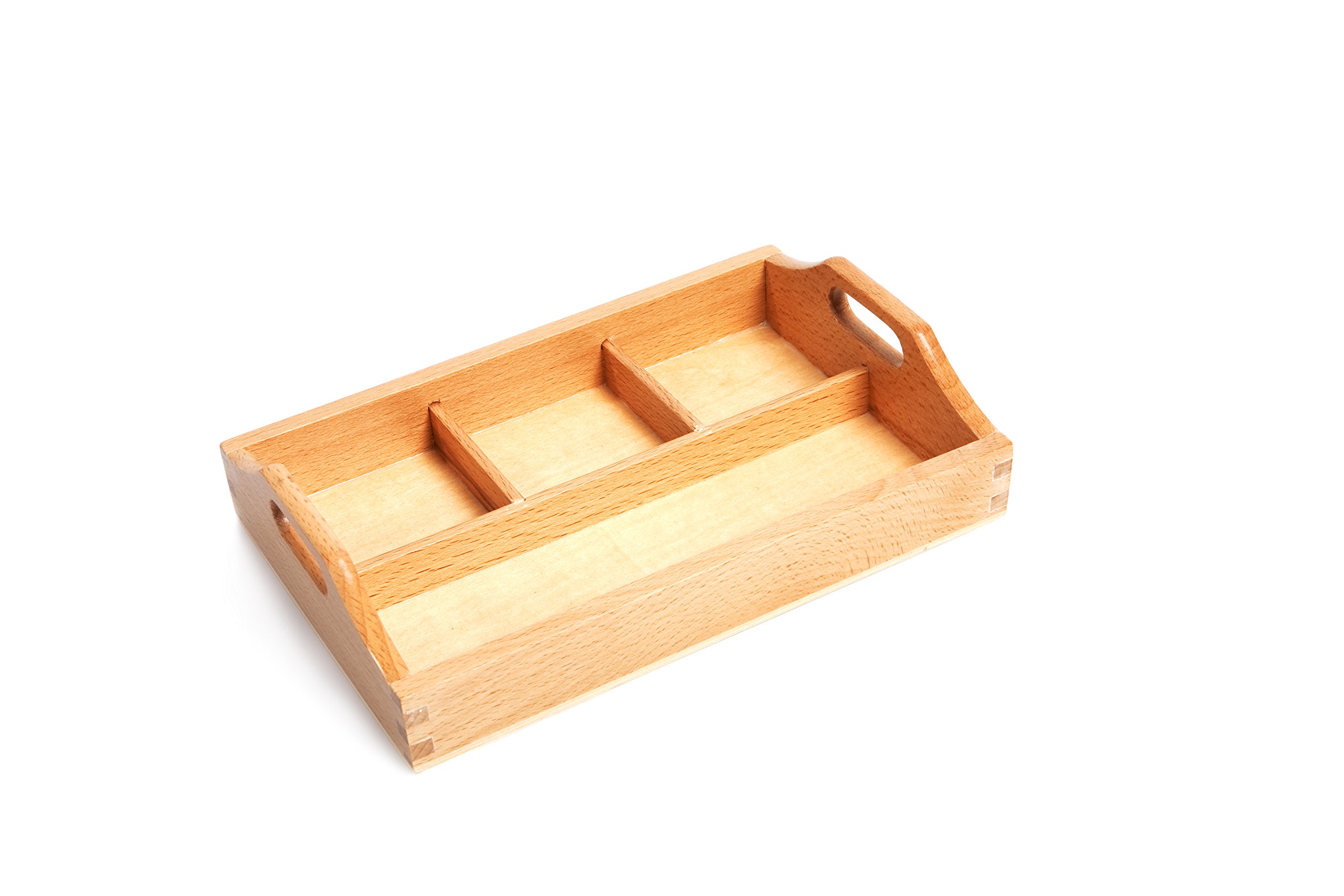 Amazing child Montessori 3 Compartment Sorting Tray