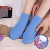 Dacitiery 4 Pairs Non Slip Yoga Socks Women Men Grips Anti Slip Gripper Socks view 7