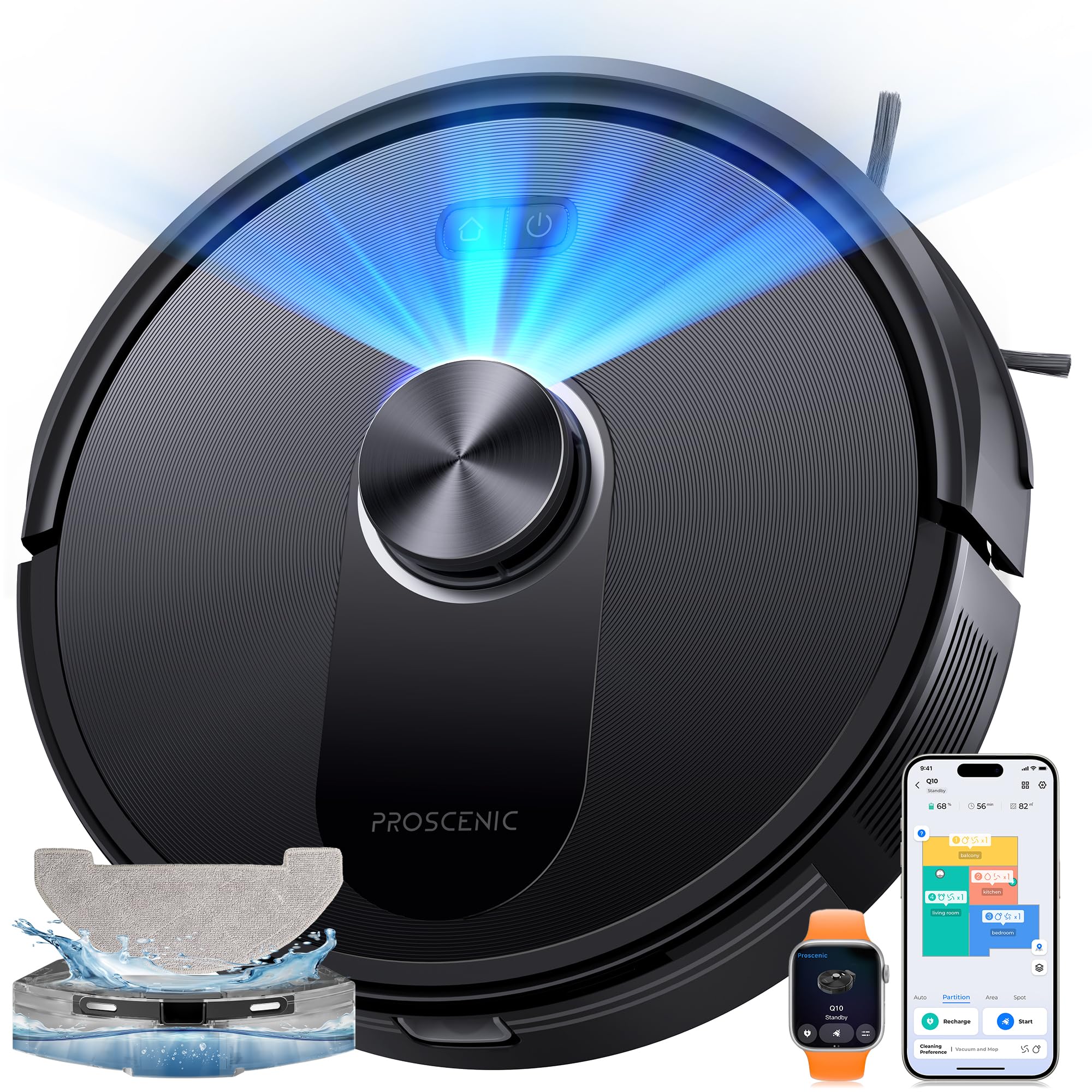 Proscenic Q10 Robot Vacuum Cle...