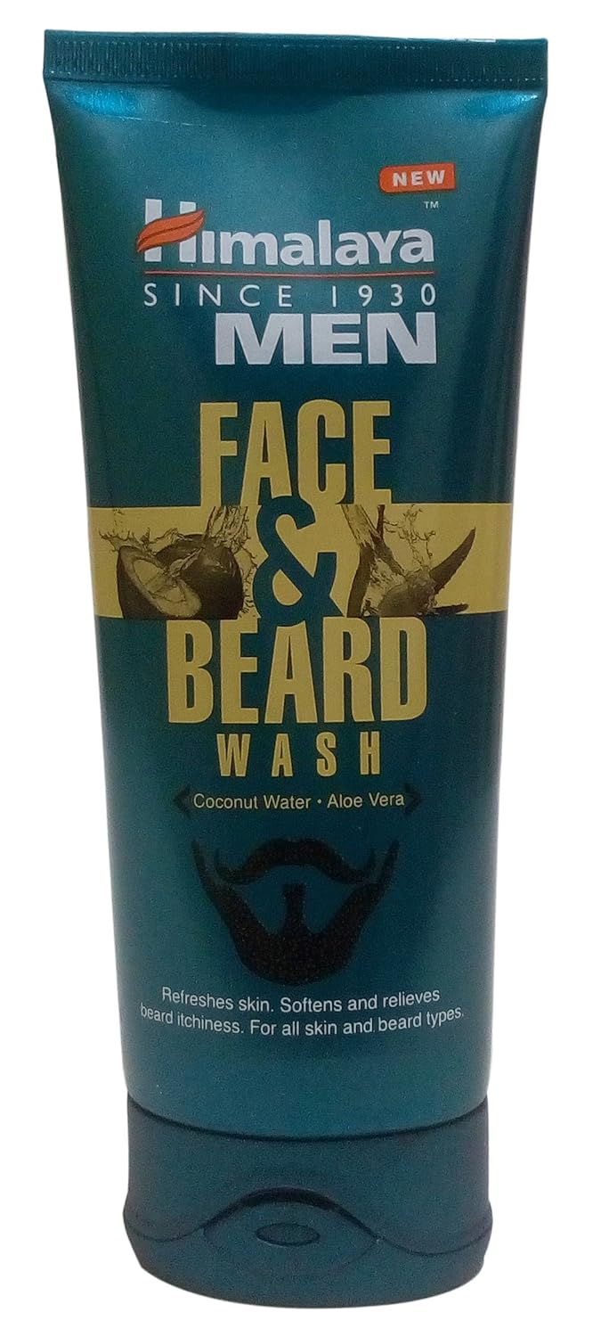himalaya face beard wash