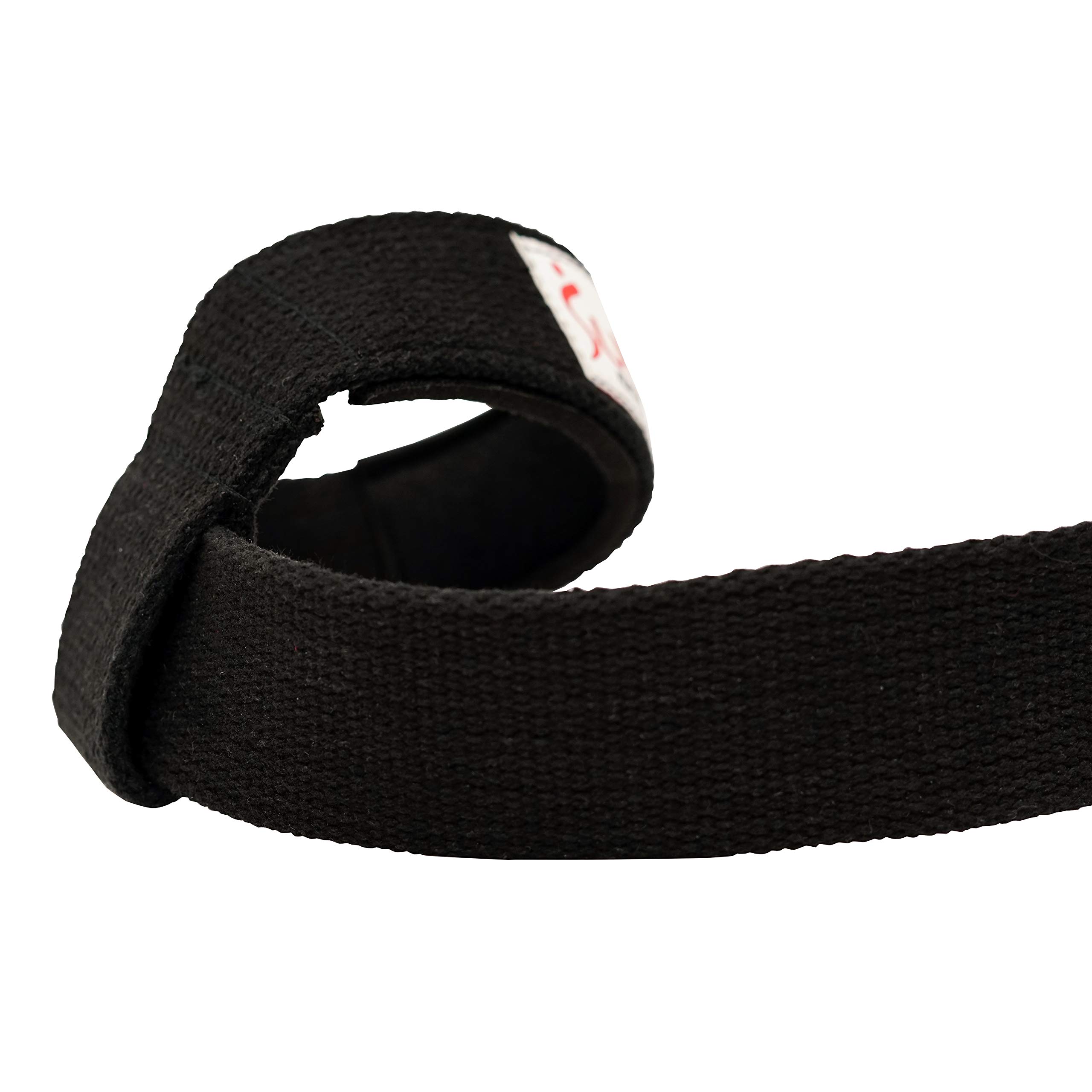 Sunny Health & Fitness Lifting Straps with Neoprene Padding, 2000lb Weight Capacity Heavy Duty Workout Wrist Straps for Weightlifting and Cross Training (Pair), Black